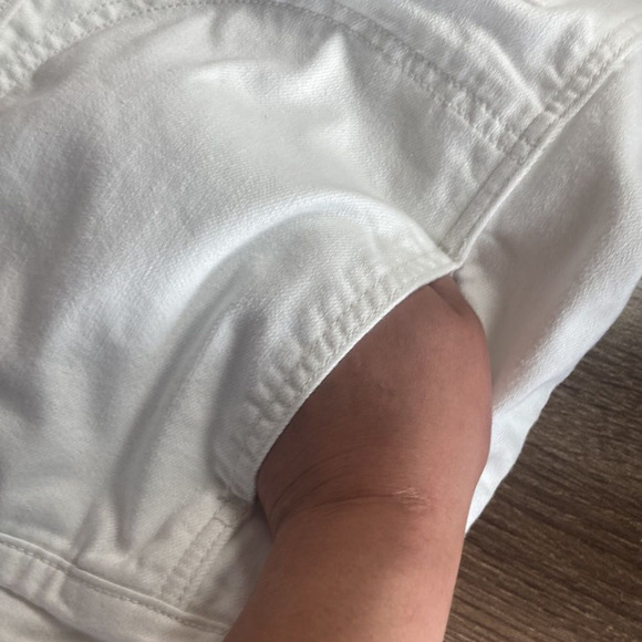 Unisex Upcycled Large White Pilcro & The Letterpress Taylor Swift Jacket - Picture 12 of 16